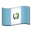 Flag: Guatemala on Apple