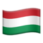 Flag: Hungary on Apple
