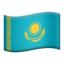 Flag: Kazakhstan on Apple