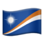 Flag: Marshall Islands on Apple