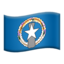 Flag: Northern Mariana Islands on Apple