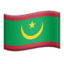 Flag: Mauritania on Apple