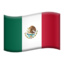Flag: Mexico on Apple