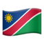 Flag: Namibia on Apple