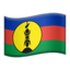 Flag: New Caledonia on Apple