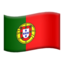 Flag: Portugal on Apple