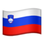 Flag: Slovenia on Apple