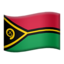 Flag: Vanuatu on Apple
