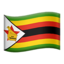 Flag: Zimbabwe on Apple