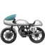 Motorcycle on Apple