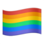 Rainbow Flag on Apple