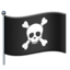 Pirate Flag on Apple