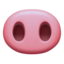 Pig Nose on Apple