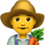 Man Farmer on Apple