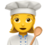 Woman Cook on Apple