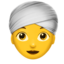 Woman Wearing Turban on Apple