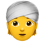 Person Wearing Turban on Apple