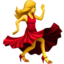 Woman Dancing on Apple