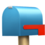 Closed Mailbox With Lowered Flag on Apple