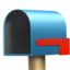 Open Mailbox With Lowered Flag on Apple