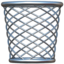 Wastebasket on Apple