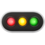 Horizontal Traffic Light on Apple