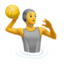 Person Playing Water Polo on Apple