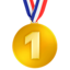1st Place Medal on Apple
