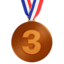 3rd Place Medal on Apple