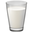 Glass Of Milk on Apple