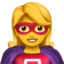 Woman Superhero on Apple