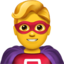 Man Superhero on Apple