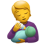 Person Feeding Baby on Apple