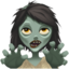 Woman Zombie on Apple