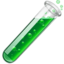 Test Tube on Apple