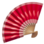 Folding Hand Fan on Apple