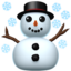 Snowman on Apple