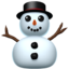 Snowman Without Snow on Apple