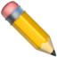 Pencil on Apple