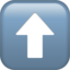 Up Arrow on Apple