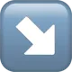 Down-Right Arrow