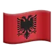 Flag: Albania