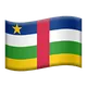 Flag: Central African Republic