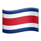 Flag: Costa Rica