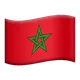 Flag: Morocco