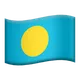 Flag: Palau