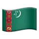 Flag: Turkmenistan