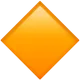 Large Orange Diamond