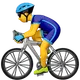 Man Biking