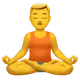 Man in Lotus Position